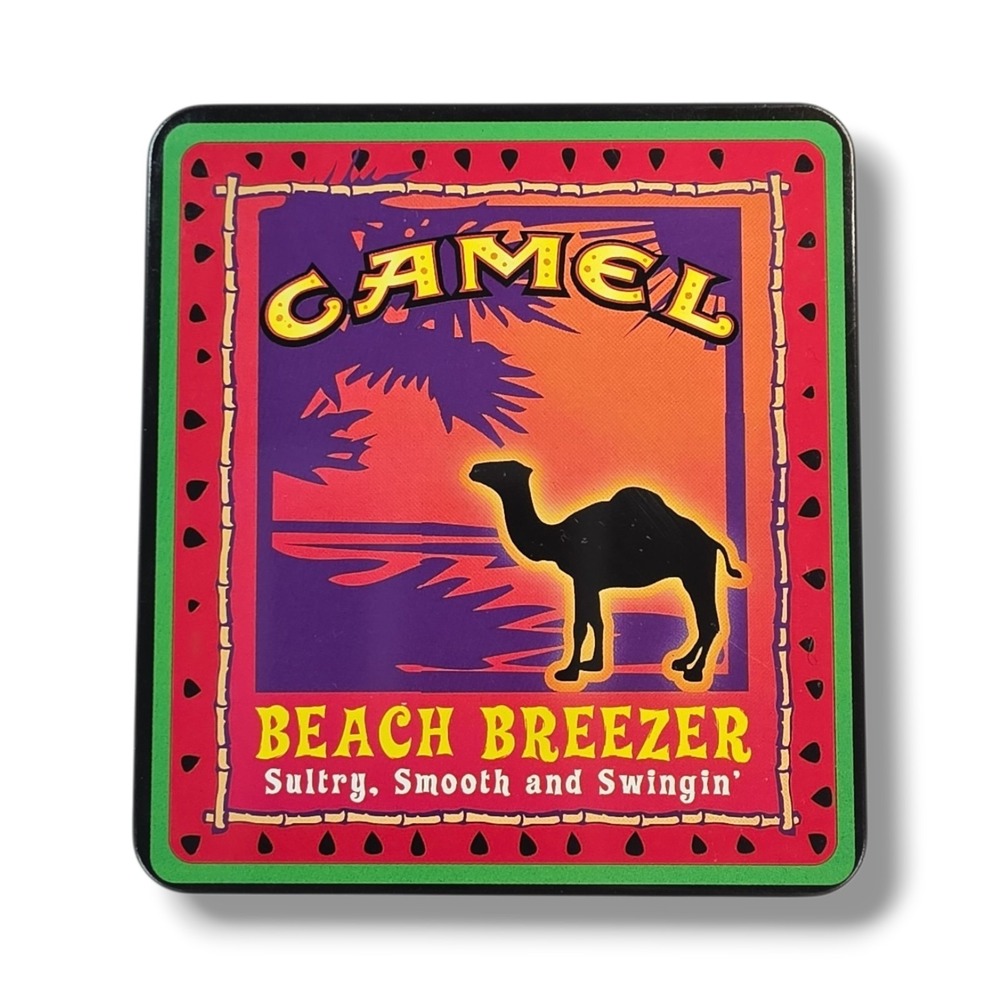 Camel Beach Breezer Cigarette Vintage Tin Used